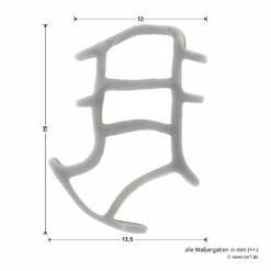Hörmann Dämpfungsprofil Garagentür 6,20 M -Sonax Geschäft 1347992 hoermann daemmpfungsprofil garagentuer seitenmasse
