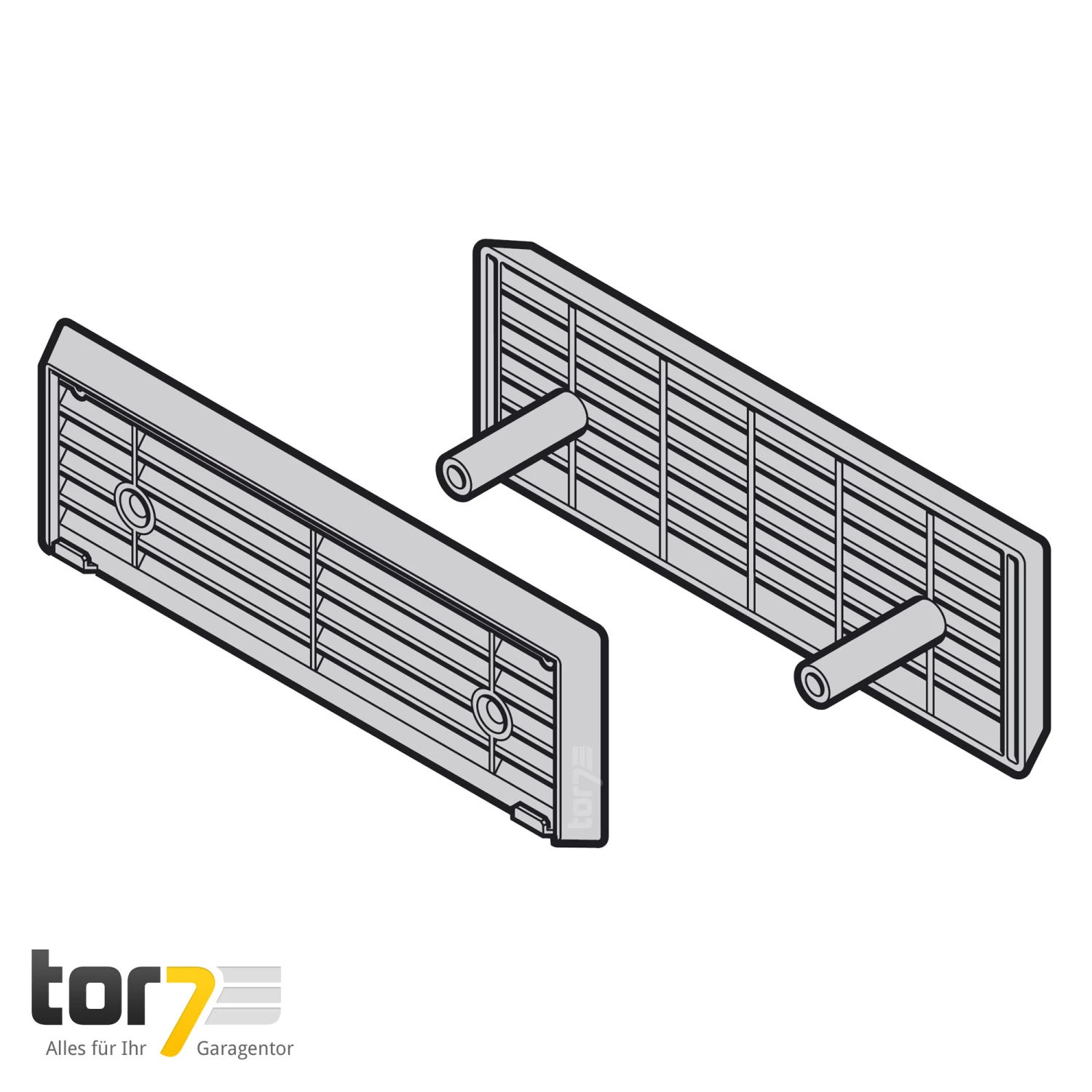 Hörmann Lüftungsgitter, Guss, 42 Mm 4 Hörmann Lüftungsgitter, Guss, 42 Mm – Bild 4