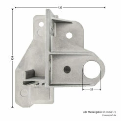 Hörmann Aufsetzstück, Beschlagsart N, Rechts -Sonax Geschäft 3027694 hoermann aufsetzstueck beschlagsart n rechts bemassung 2