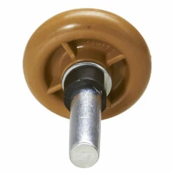 Hörmann Laufrolle Mit Gleitlager Und Distanzhülse, Braun -Sonax Geschäft 3028003 hoermann laufrolle mit gleitlager und distanzhuelse braun rueckansicht