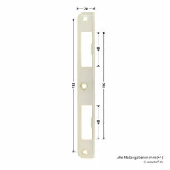 Hörmann Winkelschließblech 92 Mm Für Holz-Nebentüren 8 Hörmann Winkelschließblech 92 Mm Für Holz-Nebentüren -Sonax Geschäft 3054221 hoermann winkelschliessblech 92 mm fuer holz nebentueren masse