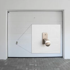 Hörmann Torgriffgarnitur, TS 42,5 Mm, Edelstahl Gebürstet, PZ -Sonax Geschäft 3059741 hoermann torgriffgarnitur ts 425 mm edelstahl gebuerstet pz anwendungsbeispiel