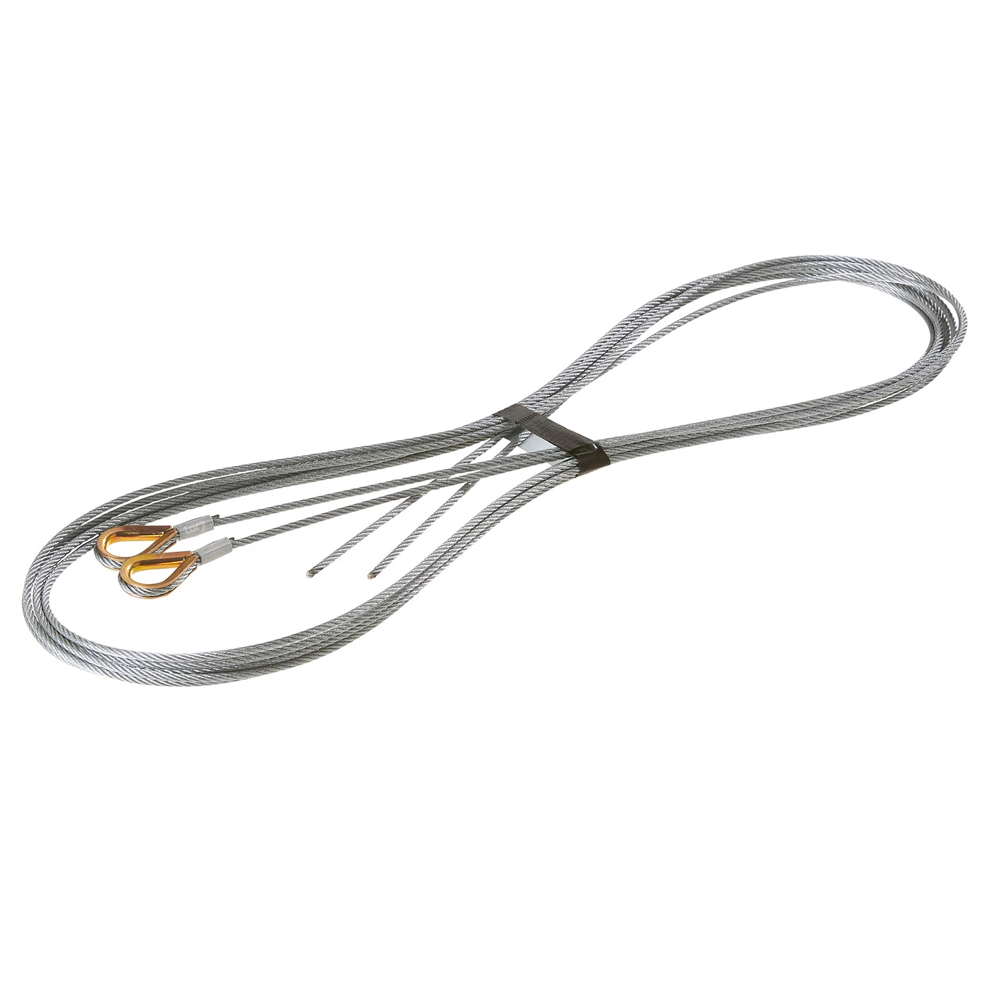 Hörmann Drahtseile 3 Mm Mit Kausche, Baureihe 40, Beschlag N 2 Hörmann Drahtseile 3 Mm Mit Kausche, Baureihe 40, Beschlag N – Bild 2