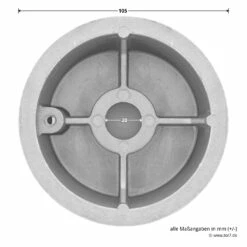 Hörmann Seiltrommel, Beschlag N, L, Rechts, Baureihe 20/30 -Sonax Geschäft 3093538 hoermann seiltrommel rechts fuer garagen sektionaltore br 30 masse durchfuehrung innen