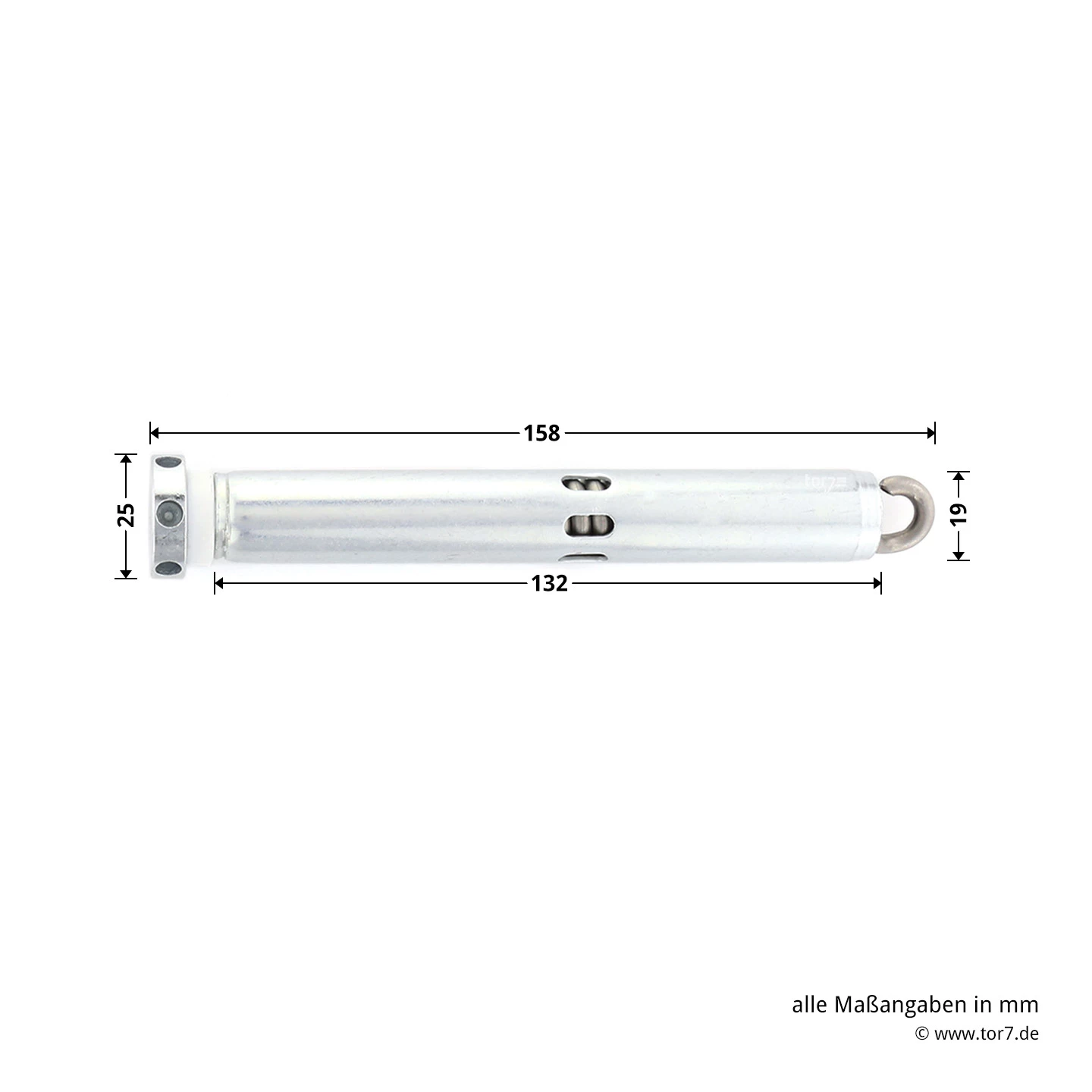 Hörmann Federbandbolzen E1/S1 (19 Mm) Für Brandschutztür T30 4 Hörmann Federbandbolzen E1/S1 (19 Mm) Für Brandschutztür T30 – Bild 4