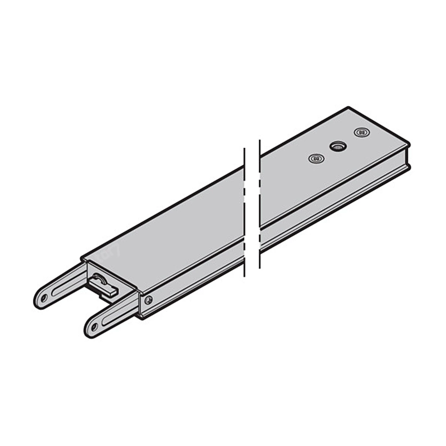 Hörmann Antriebschiene, Zweiteilige Führungsschiene FS 6 1 Hörmann Antriebschiene, Zweiteilige Führungsschiene FS 6