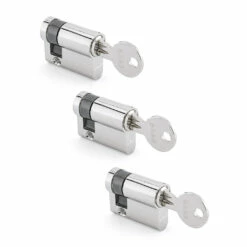 Sonax Geschäft 25 Hörmann Profilhalbzylinder, Gleichschließend, 3 Stück