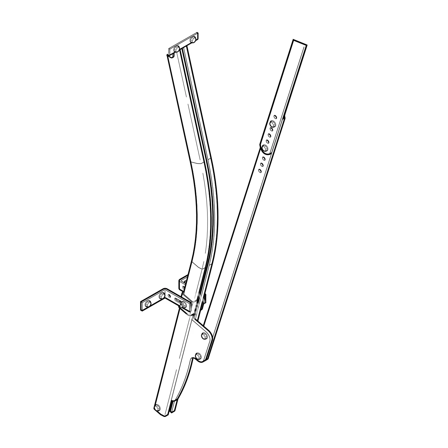 Hörmann Kurventorarm KTAH 1 1 Hörmann Kurventorarm KTAH 1
