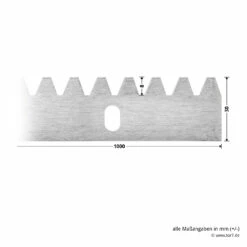 Hörmann Stahl-Zahnstange Für Schiebetorantriebe -Sonax Geschäft 436444 hoermann stahl zahnstange fuer schiebetorantriebe bemassung
