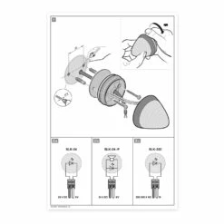 Hörmann LED Signalleuchte SLK Gelb 230 V -Sonax Geschäft 436516 hoermann led signalleuchte slk gelb 230 v anleitung