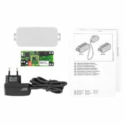 Hörmann 2-Kanal-Relais-Empfänger HET/S 2, BiSecur -Sonax Geschäft 436728 hoermann 2 kanal relais empfaenger het s 2 bisecur lieferumfang draufsicht