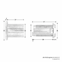 Hörmann Notentriegelungsschloss NET 5 -Sonax Geschäft 437190 hoermann notentriegelungsschloss net 5 umfang