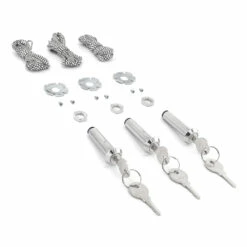 Hörmann Notentriegelung NET 4-3, 3er Set, Gleichschließend