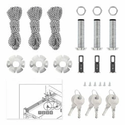 Hörmann Notentriegelung NET 4-3, 3er Set, Gleichschließend -Sonax Geschäft 437199 hoermann notentriegelung net 4 3 3er set gleichschliessend lieferumfang