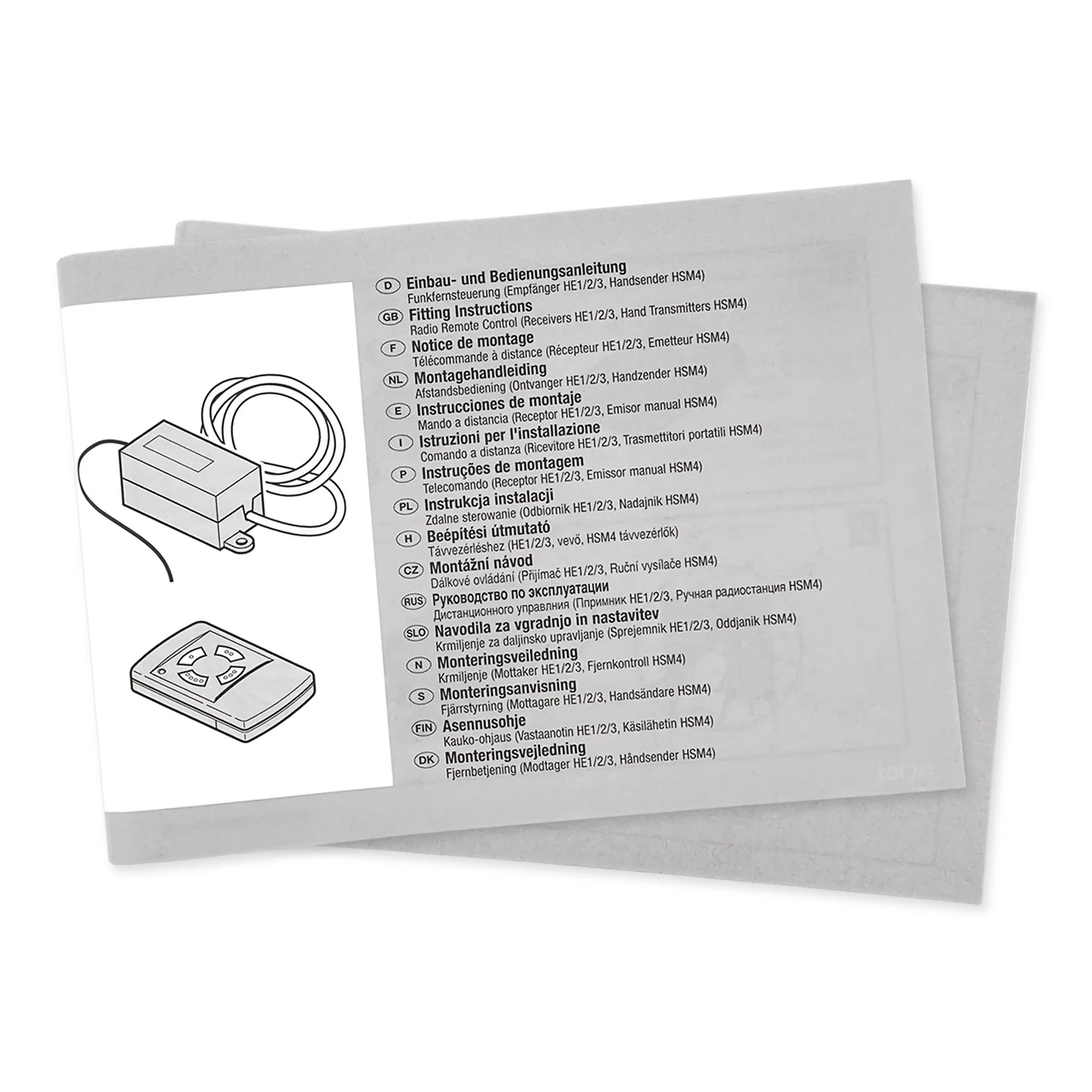 Hörmann 1-Kanal-Empfänger HE 1, 26,995 MHz 4 Hörmann 1-Kanal-Empfänger HE 1, 26,995 MHz – Bild 4