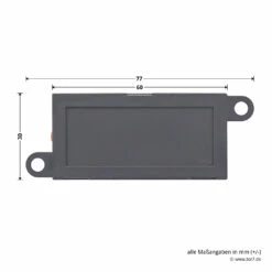 Hörmann 1-Kanal-Empfänger HE 1, 26,995 MHz 11 Hörmann 1-Kanal-Empfänger HE 1, 26,995 MHz -Sonax Geschäft 437241 hoermann 1 kanal empfaenger he 1 26 995 mhz breite laenge