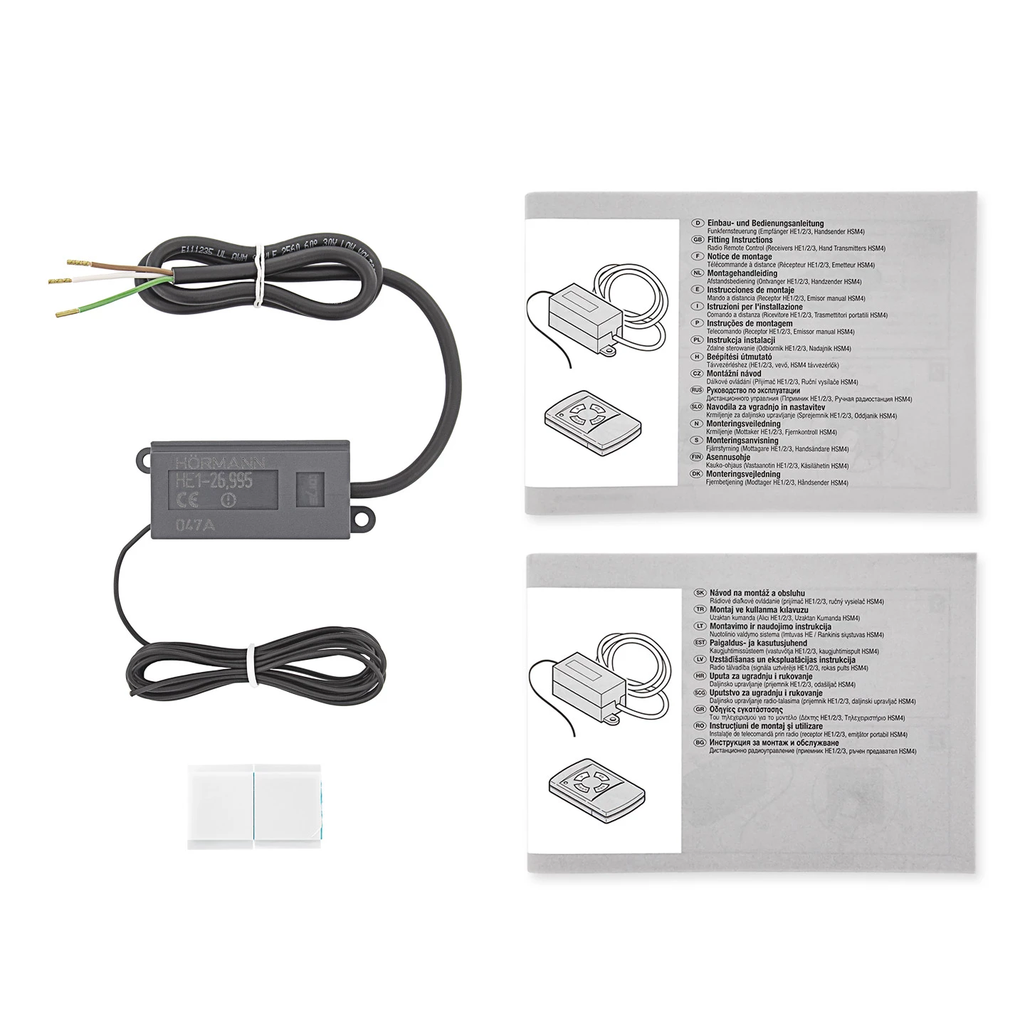 Hörmann 1-Kanal-Empfänger HE 1, 26,995 MHz 3 Hörmann 1-Kanal-Empfänger HE 1, 26,995 MHz – Bild 3