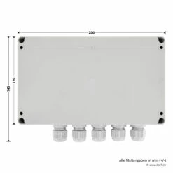 Hörmann 4-Kanal-Relais-Empfänger HER 4, 868 MHz -Sonax Geschäft 437410 hoermann 4 kanal relais empfaenger her 4 868 mhz breite laenge