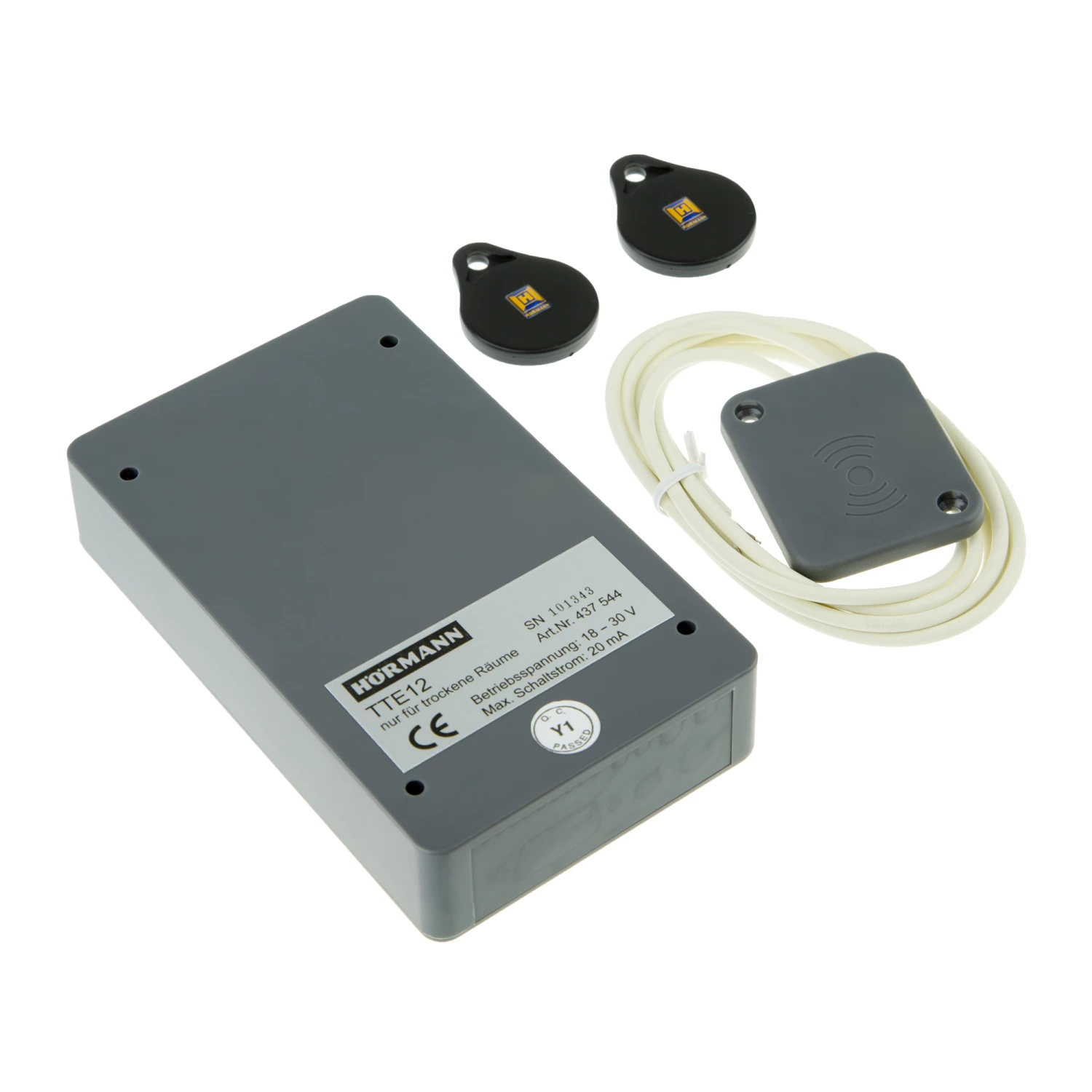 Hörmann Transpondertaster TTE 12 1 Hörmann Transpondertaster TTE 12