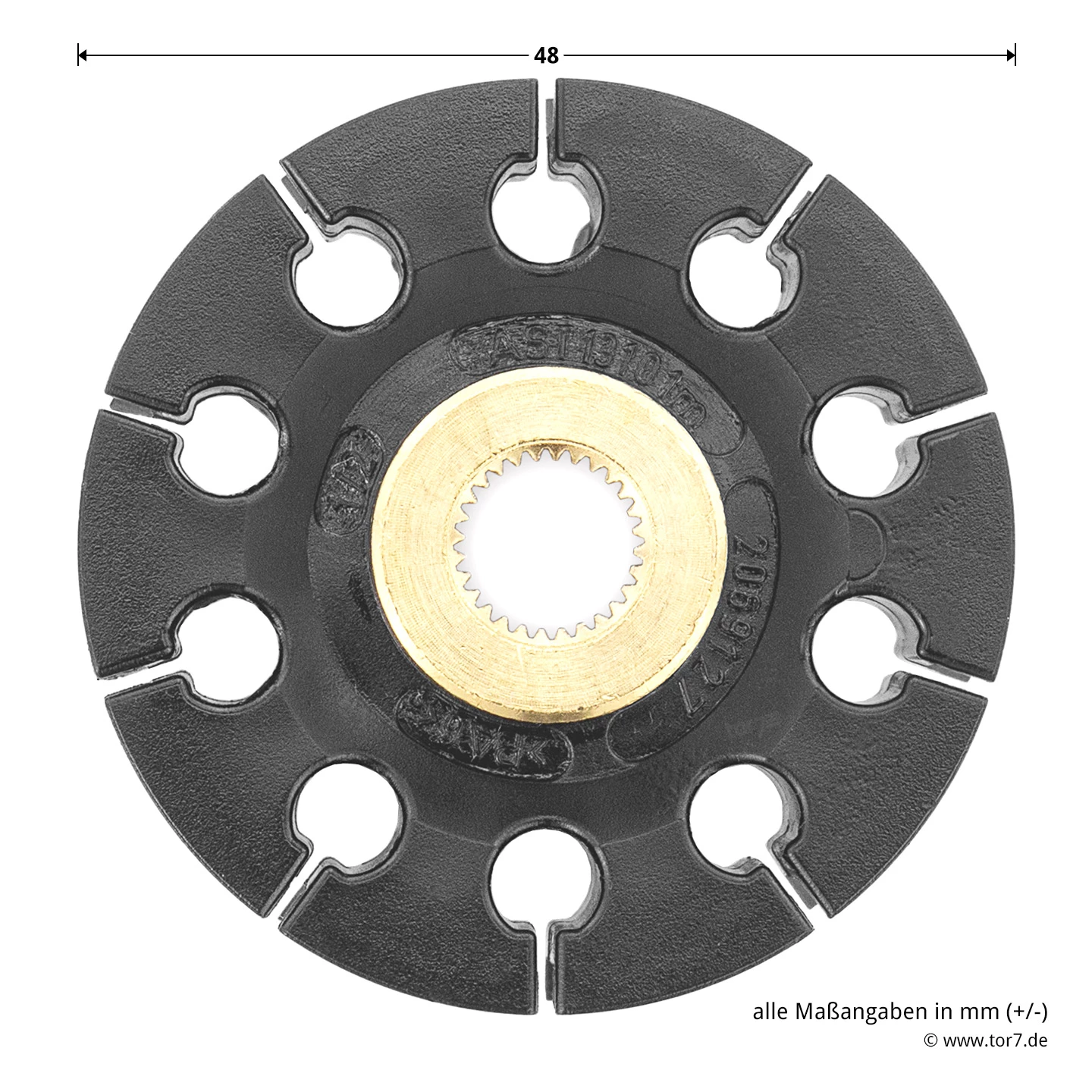 Hörmann Antriebsscheibe Für Führungsschiene FS 10 Und FS 2 3 Hörmann Antriebsscheibe Für Führungsschiene FS 10 Und FS 2 – Bild 3