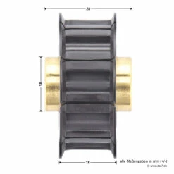 Hörmann Antriebsscheibe Für Führungsschiene FS 10 Und FS 2 9 Hörmann Antriebsscheibe Für Führungsschiene FS 10 Und FS 2 -Sonax Geschäft 438108 hoermann antriebsscheibe fuer fuehrungsschiene fs 10 und fs 2 masse