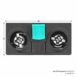 Hörmann Mikrotaster MKT 1 Für Schlüsseltaster STAP STUP ESA ESU -Sonax Geschäft 438422 hoermann mikrotaster mkt 1 fuer schluesseltaster stap stup esa esu breite tiefe