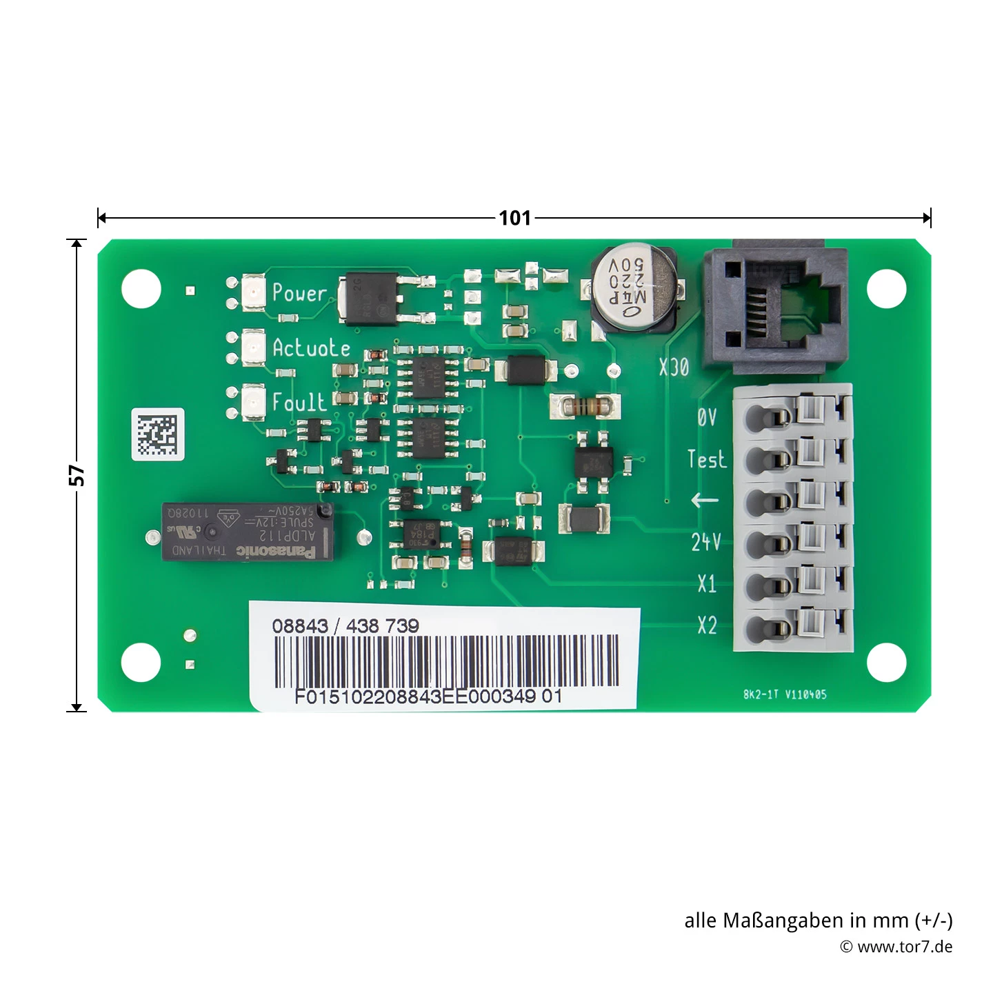 Hörmann Platine 8K2-1T, Auswerteeinheit 3 Hörmann Platine 8K2-1T, Auswerteeinheit – Bild 3