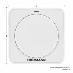 Hörmann Funk-Innentaster FIT 1, BiSecur 19 Hörmann Funk-Innentaster FIT 1, BiSecur -Sonax Geschäft 439740 hoermann funk innentaster fit 1 bisecur draufsicht