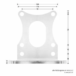 Hörmann Befestigungswinkel, VersaMatic -Sonax Geschäft 439985 hoermann befestigungswinkel versamatic masse lange seite
