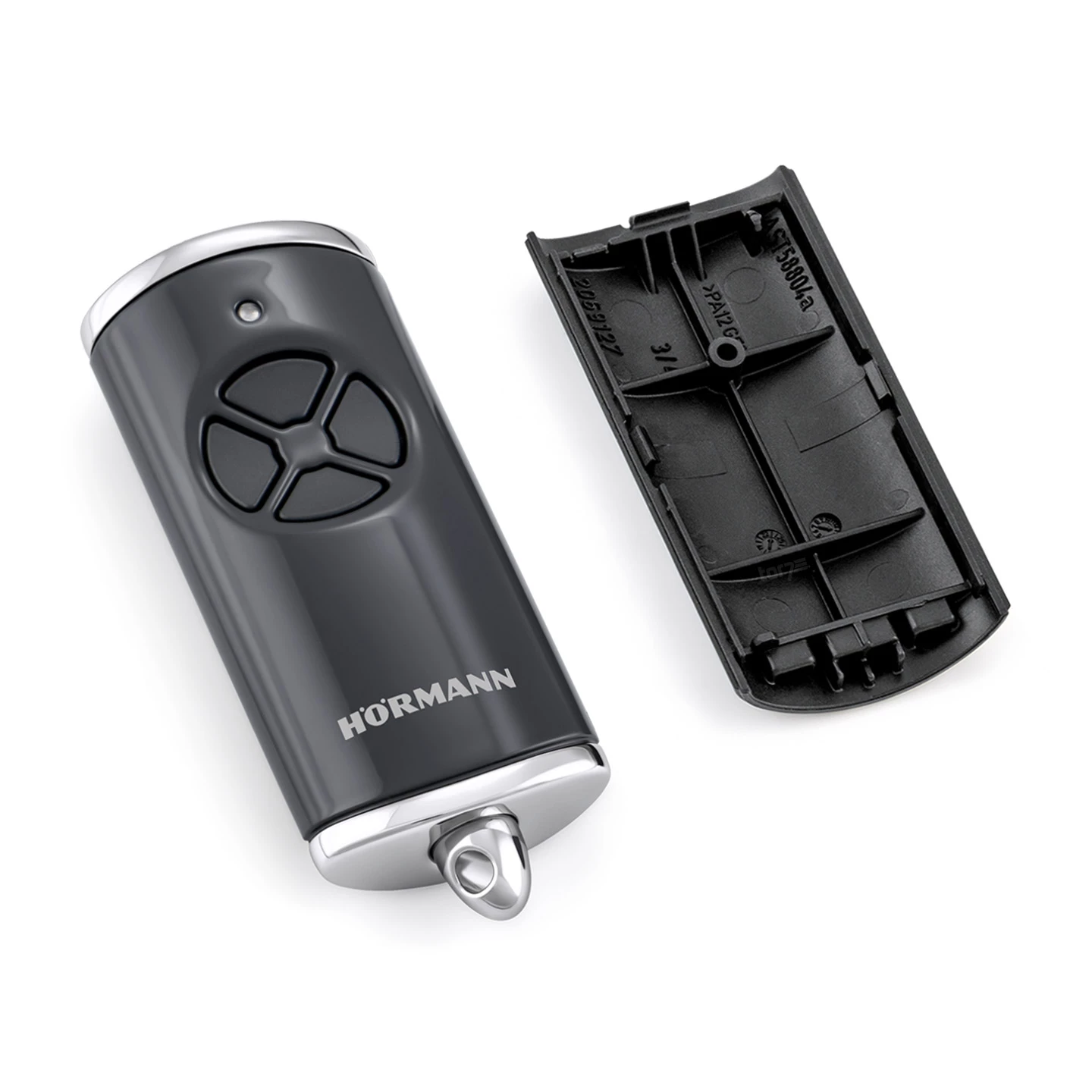 Hörmann Ersatz-Gehäuse Handsender HSE 4, Anthrazitgrau 1 Hörmann Ersatz-Gehäuse Handsender HSE 4, Anthrazitgrau