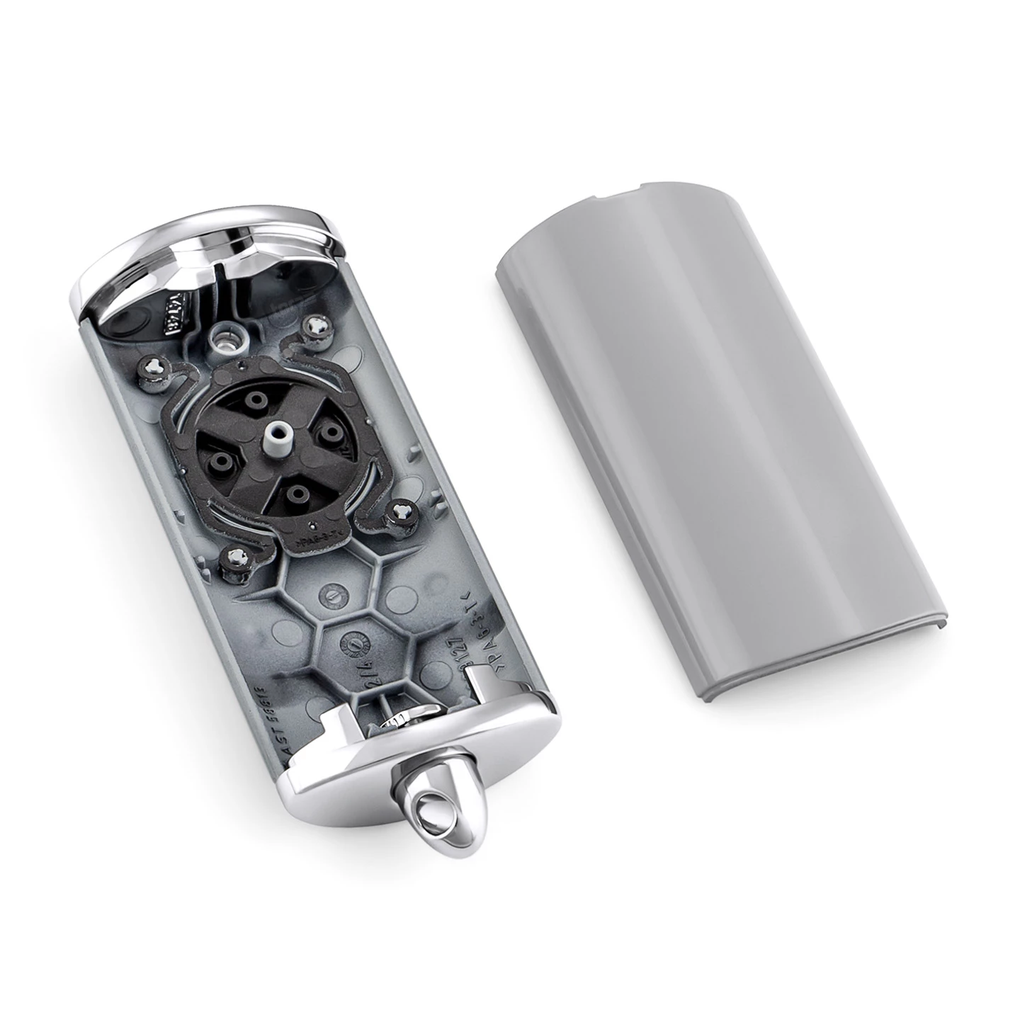 Hörmann Ersatz-Gehäuse Handsender HSE 4, Classic Grau 2 Hörmann Ersatz-Gehäuse Handsender HSE 4, Classic Grau – Bild 2