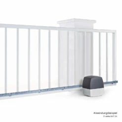 Hörmann Schiebetorantrieb EcoStar Portronic-S 4000 -Sonax Geschäft 4511230 hoermann schiebetorantrieb ecostar portronic s 4000 montagebeispiel