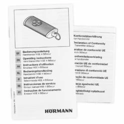 Hörmann Handsender HSE 4, BiSecur, Anthrazitgrau -Sonax Geschäft 4511573 hoermann handsender hse 4 bisecur anthrazitgrau anleitung