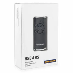 Hörmann Handsender HSE 4, BiSecur, Anthrazitgrau -Sonax Geschäft 4511573 hoermann handsender hse 4 bisecur anthrazitgrau verpackung