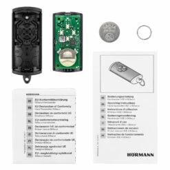 Hörmann Handsender HSE 4, BiSecur, Struktur Komplett Schwarz -Sonax Geschäft 4511736 hoermann handsender hse 4 bisecur struktur komplett schwarz lieferumfang