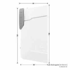 Hörmann Funk-Türschlossantrieb SmartKey 17 Hörmann Funk-Türschlossantrieb SmartKey -Sonax Geschäft 4511787 hoermann funk tuerschlossantrieb smartkey weiss masse seite