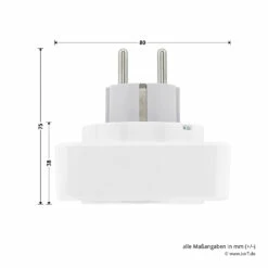 Hörmann Funk‑Set HF 51 868-BS -Sonax Geschäft 4511824 hoermann funk set hf 51 868 bs steckdose fes 1 breite tiefe