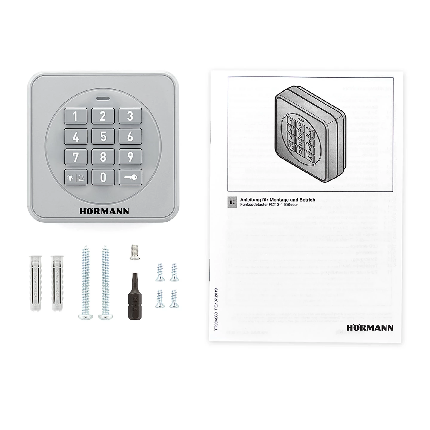 Hörmann Funk-Codetaster FCT 3-1 BS 10 Hörmann Funk-Codetaster FCT 3-1 BS – Bild 10