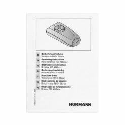 Hörmann Handsender EcoStar RSC 4, 433 MHz BiSecur -Sonax Geschäft 4511868 hoemann handsender ecostar rsc 4 433 mhz bisecur bedienungsanleitung