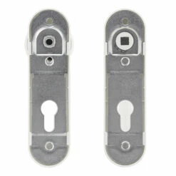 Hörmann FS Wechselgarnitur D110 Kurzschild PZ, Weiß -Sonax Geschäft 454688 hoermann fs wechselgarnitur d 110 pz kurzschild polyamid weiss gleitlager rueckseite