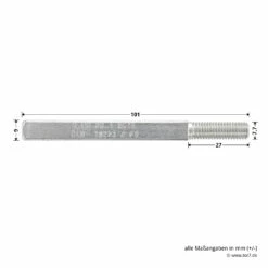 Hörmann FS Wechselgarnitur D110 Kurzschild PZ, Weiß -Sonax Geschäft 454688 hoermann fs wechselgarnitur d 110 pz kurzschild polyamid weiss gleitlager stift