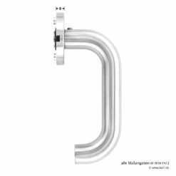 Hörmann FS Wechselgarnitur D110 Rosette PZ, Edelstahl -Sonax Geschäft 454742 hoermann fs wechselgarnitur d110 pz rosette edelstahl gleitlager griff
