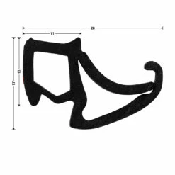 Hörmann Zargendichtung P122, 6500 Mm -Sonax Geschäft 501100 hoermann zargendichtung p122 6500 mm masse