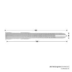 Hörmann Dübelpaket D54, OD-Stahltüren, T30 Brandschutztüren -Sonax Geschäft 548784 hoermann duebelpaket d54 10x100 mit senkkopfschraube torx mauerwerk beton 10 stueck masse duebel