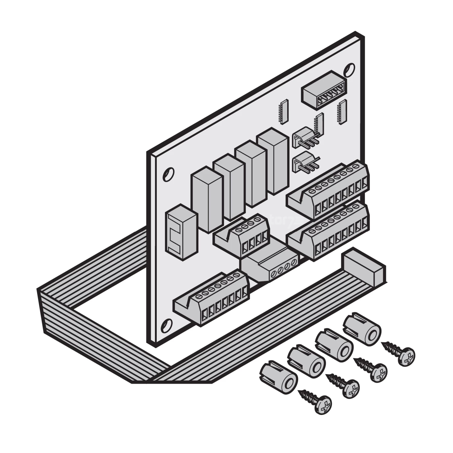 Hörmann Fahrbahnregelungsplatine Für Industrietor-Steuerungen 2 Hörmann Fahrbahnregelungsplatine Für Industrietor-Steuerungen – Bild 2