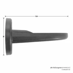 Hörmann Wandhalterung Für Drehspiegel-Signalleuchte -Sonax Geschäft 637182 hoermann winkelmontage fuer drehspiegel signalleuchte masse seite