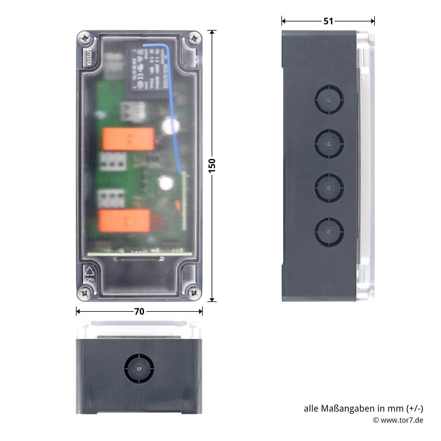 Hörmann Sammelgaragen-Empfänger SGE 1, 868 MHz 3 Hörmann Sammelgaragen-Empfänger SGE 1, 868 MHz – Bild 3