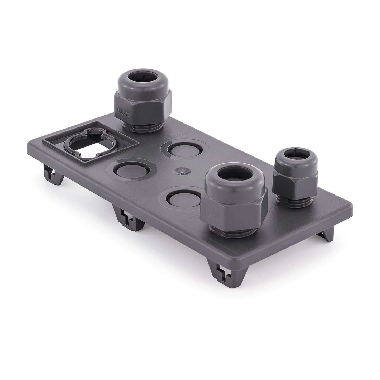 Hörmann Flanschdeckel Unten, Mit Verschraubungen 1 Hörmann Flanschdeckel Unten, Mit Verschraubungen