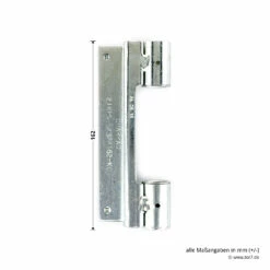 Hörmann Rahmenteil KO Verzinkt, Nicht Verstellbar, H8-5/MZ -Sonax Geschäft 690404 hoermann rahmenteil ko verzinkt nicht verstellbar fuer h8 5 mz hoehe