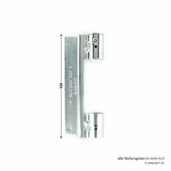 Hörmann Rahmenteil FE Verzinkt, Quadro -Sonax Geschäft 691051 hoermann rahmenteil fe federband verzinkt fuer quadro hoehe